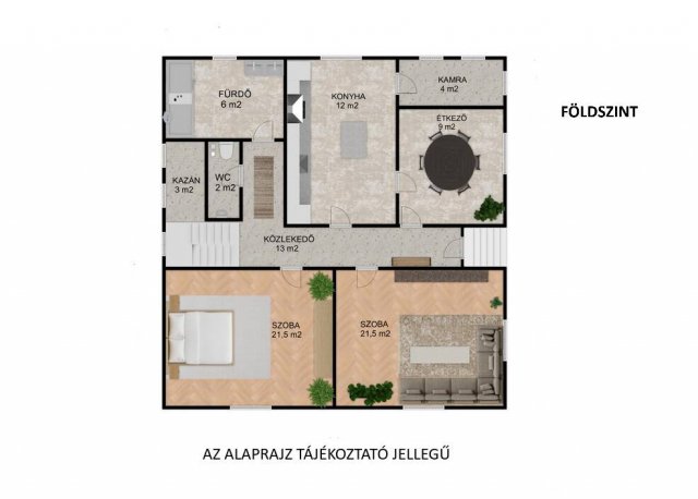 Eladó családi ház, Gyulán 49.9 M Ft, 5 szobás