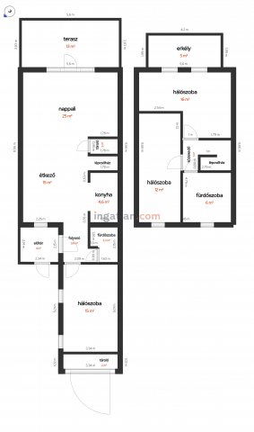 Eladó sorház, Budapesten, X. kerületben 134.9 M Ft, 4 szobás