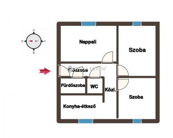 Eladó panellakás, Debrecenben, Derék utcában 69.9 M Ft, 3 szobás