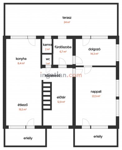 Eladó családi ház, Salgótarjánban 62 M Ft, 4 szobás