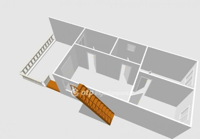 Eladó nyaraló, Mezőkövesden 25 M Ft, 2+2 szobás