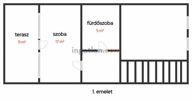 Eladó téglalakás, Budapesten, VI. kerületben, Eötvös utcában