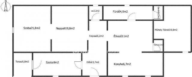 Eladó családi ház, Ráckevén 72.5 M Ft, 2+1 szobás