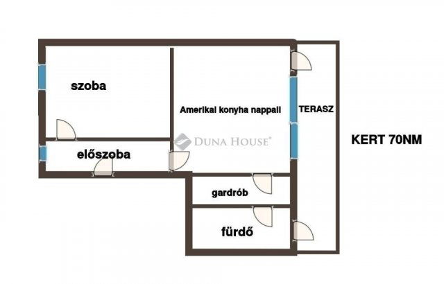Eladó téglalakás, Pécsett 64.99 M Ft, 2 szobás