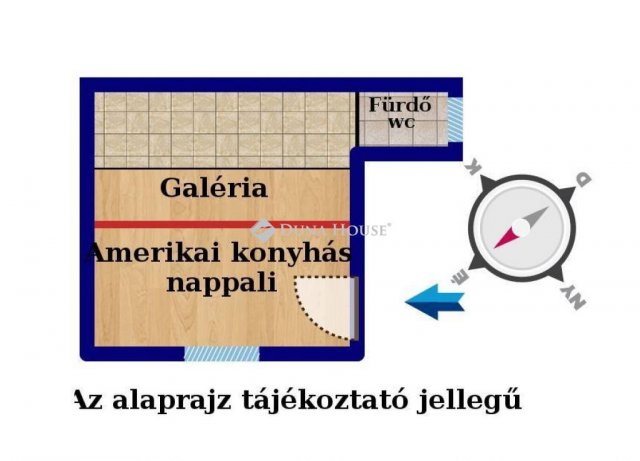 Eladó téglalakás, Budapesten, VIII. kerületben, Baross utcában