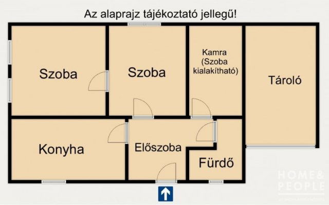 Eladó családi ház, Apátfalván 17.99 M Ft, 2+1 szobás