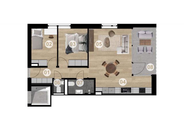 Eladó téglalakás, Aszófőn 92 M Ft, 3 szobás