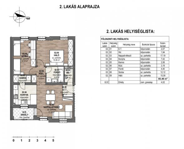 Eladó téglalakás, Miskolcon 71.95 M Ft, 2 szobás