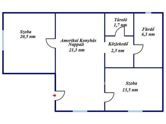 Eladó családi ház, Turán 37.99 M Ft, 2 szobás