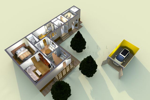 Eladó családi ház, Szegeden 59.9 M Ft, 3 szobás