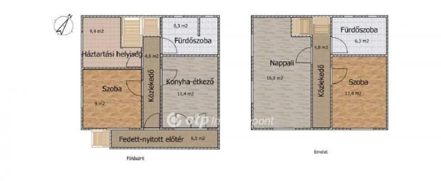 Eladó családi ház, Szigethalmon 55.1 M Ft, 5 szobás