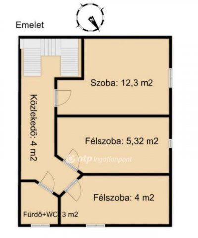 Eladó ikerház, Szigethalmon 78.5 M Ft, 2+2 szobás