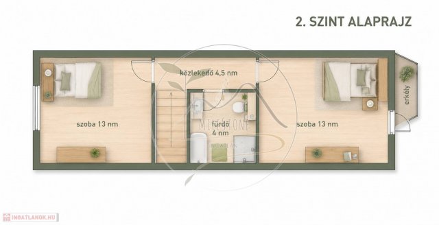 Eladó téglalakás, Gyulán 32.5 M Ft, 3 szobás