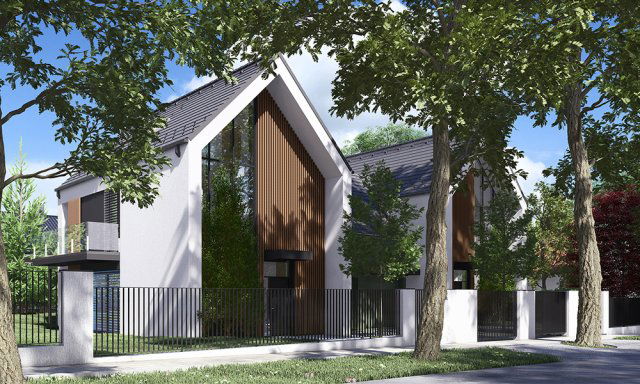 Eladó ikerház, Budapesten, II. kerületben, Hidegkúti úton