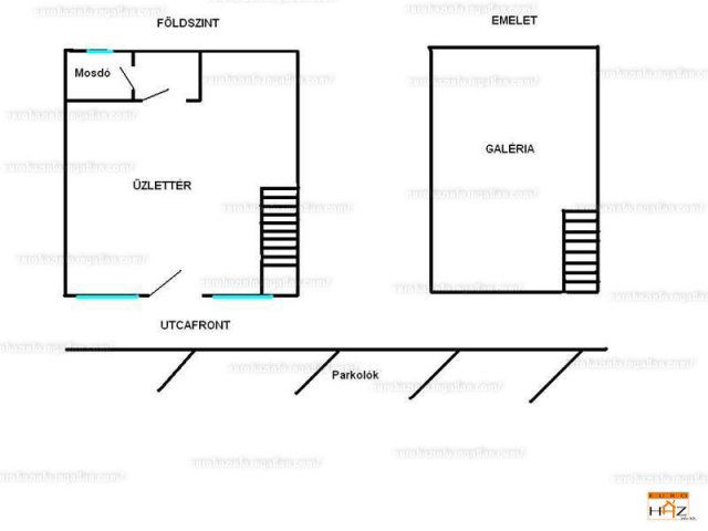 Eladó üzlethelyiség, Kecskeméten, Kisfaludy utcában 33 M Ft