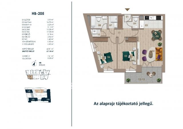 Eladó téglalakás, Budapesten, III. kerületben 125.1 M Ft