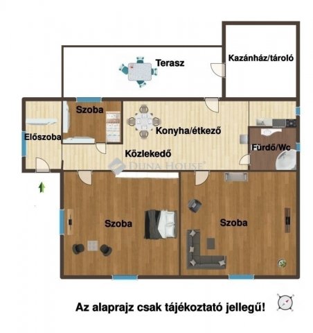 Eladó családi ház, Ceglédbercelen 65.9 M Ft, 3 szobás