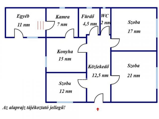 Eladó családi ház, Sarkadon 18.5 M Ft, 3 szobás