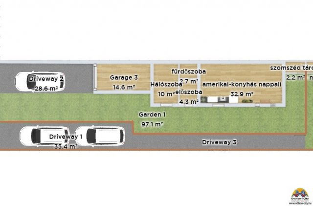 Eladó téglalakás, Vecsésen 74.99 M Ft, 2 szobás
