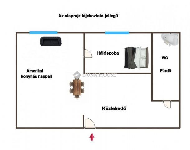 Eladó panellakás, Miskolcon 31.9 M Ft, 1+1 szobás