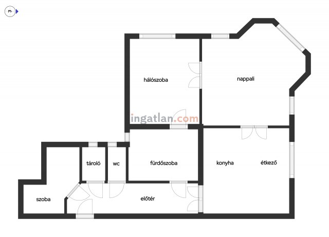 Eladó téglalakás, Budapesten, IX. kerületben 145 M Ft, 3 szobás