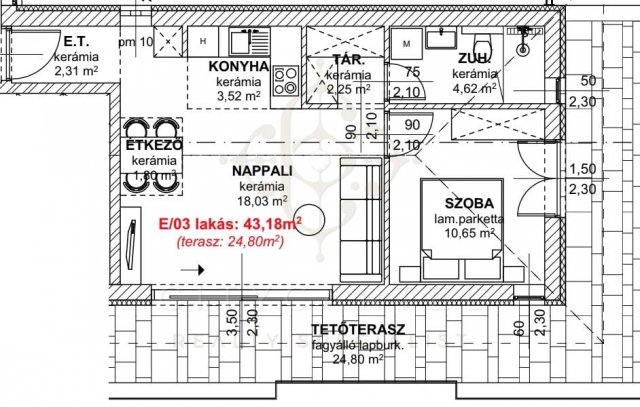 Eladó téglalakás, Balatonlelleén 68.9 M Ft, 2 szobás