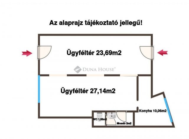 Kiadó üzlethelyiség, Dombóváron 220 E Ft / hó