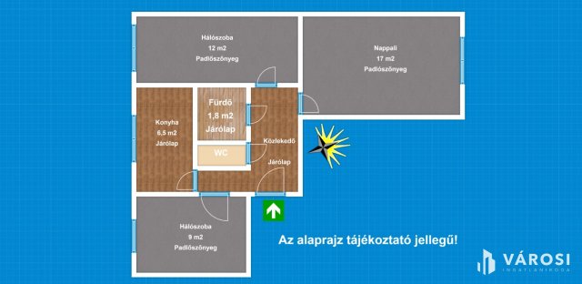 Eladó panellakás, Szegeden 58.9 M Ft, 3 szobás