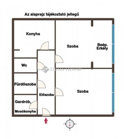 Eladó panellakás, Budapesten, III. kerületben 79.9 M Ft, 2 szobás