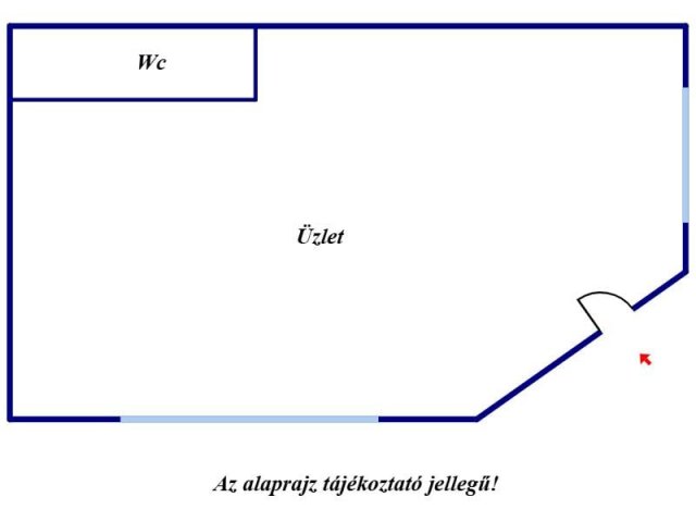 Eladó üzlethelyiség, Kunszentmártonban 10.9 M Ft