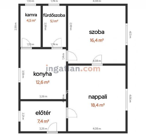 Eladó családi ház, Tiszakécskén 31.5 M Ft, 2 szobás