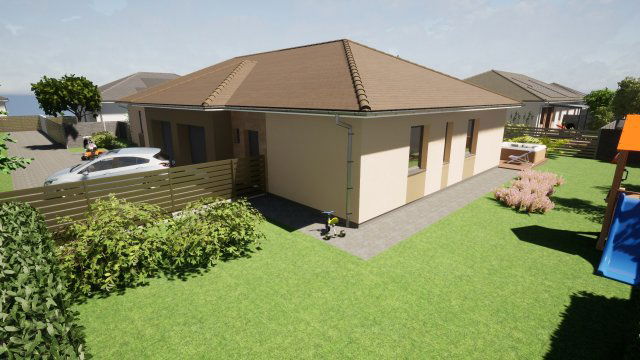 Eladó ikerház, Szombathelyen 92 M Ft, 4 szobás