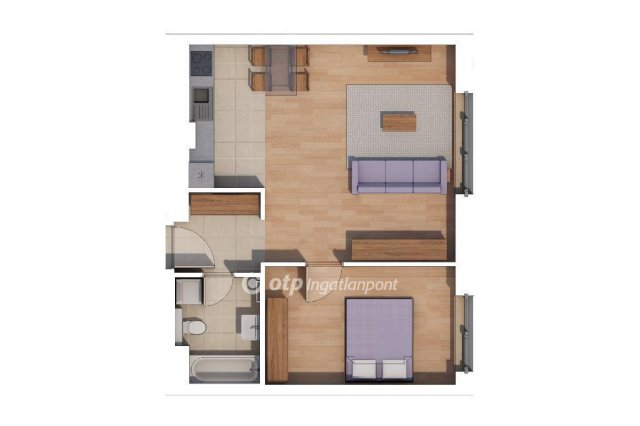 Eladó téglalakás, Budapesten, XIV. kerületben 81 M Ft, 2 szobás