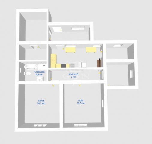 Eladó családi ház, Érden 65 M Ft, 4 szobás