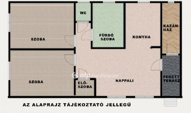 Eladó téglalakás, Nyíregyházán 55 M Ft, 3 szobás