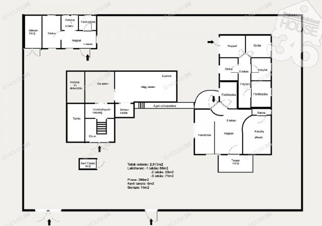 Eladó családi ház, Kecskeméten 199 M Ft, 7 szobás