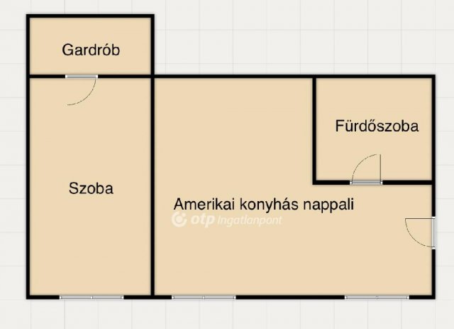 Eladó téglalakás, Budapesten, VII. kerületben 39.9 M Ft