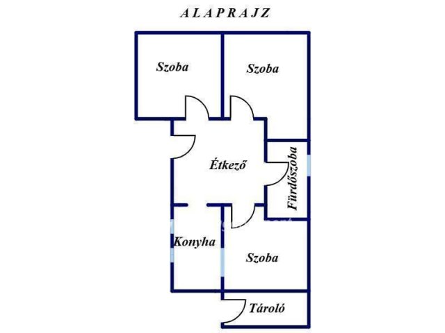 Eladó családi ház, Kállósemjénen 16.5 M Ft, 2+1 szobás