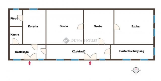 Eladó családi ház, Felsőszentivánon 9.9 M Ft, 3 szobás