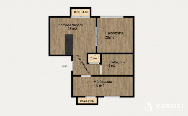 Eladó téglalakás, Szegeden 99.5 M Ft, 3 szobás