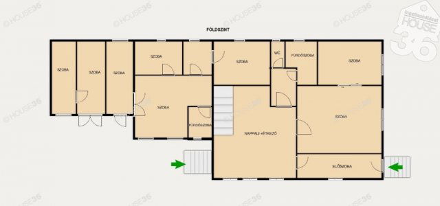 Eladó családi ház, Szabadszálláson 37 M Ft, 10 szobás