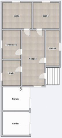 Eladó családi ház, Ózdon 13.9 M Ft, 2 szobás