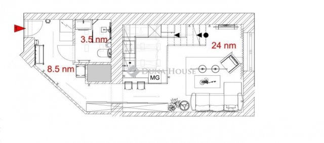 Eladó téglalakás, Budapesten, XIII. kerületben 69.9 M Ft