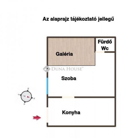 Eladó téglalakás, Budapesten, XIII. kerületben 57 M Ft, 1 szobás