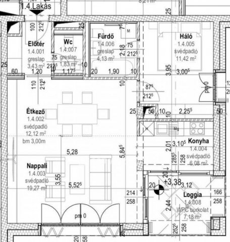 Eladó téglalakás, Balatonfüreden 147.91 M Ft, 2 szobás