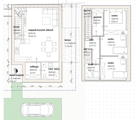 Eladó családi ház, Szegeden 123.99 M Ft, 4 szobás