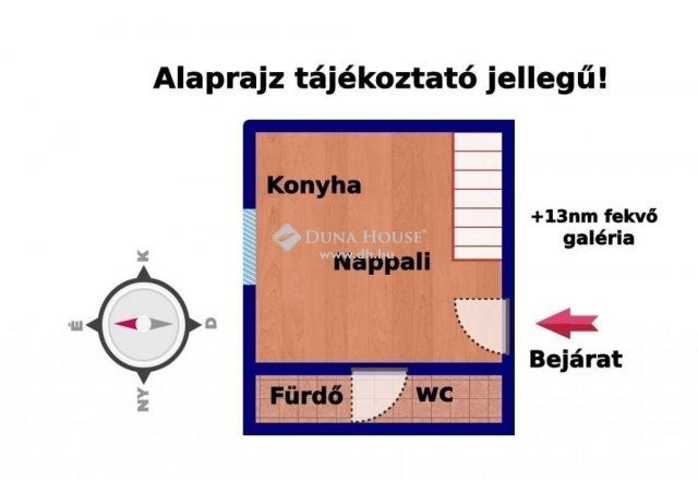 Eladó téglalakás, Budapesten, VIII. kerületben 24.8 M Ft