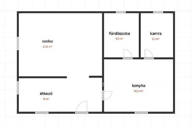 Eladó mezogazdasagi ingatlan, Kállósemjénen 25.9 M Ft, 1 szobás