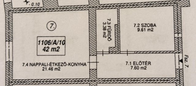 Eladó téglalakás, Szolnokon 50.4 M Ft, 1+1 szobás