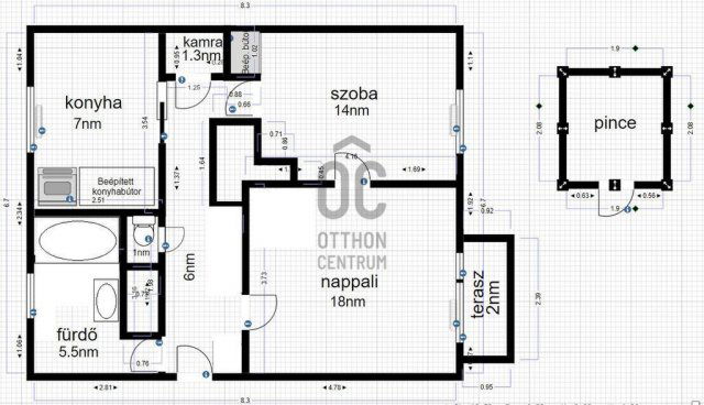 Eladó téglalakás, Budapesten, XI. kerületben 75 M Ft, 2 szobás